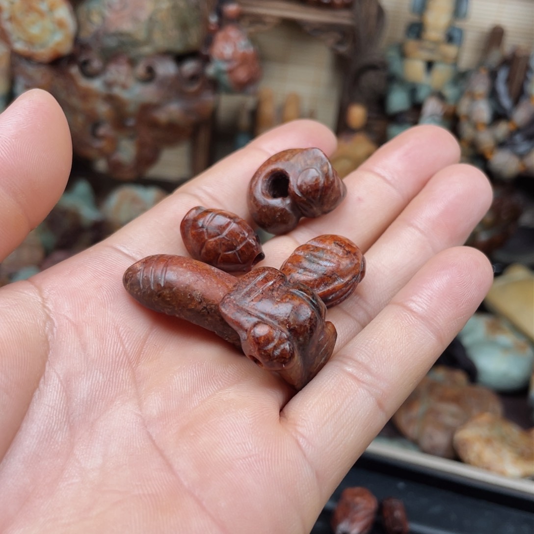 手链未镶嵌岫岩河磨玉（透闪石质玉）无***胖