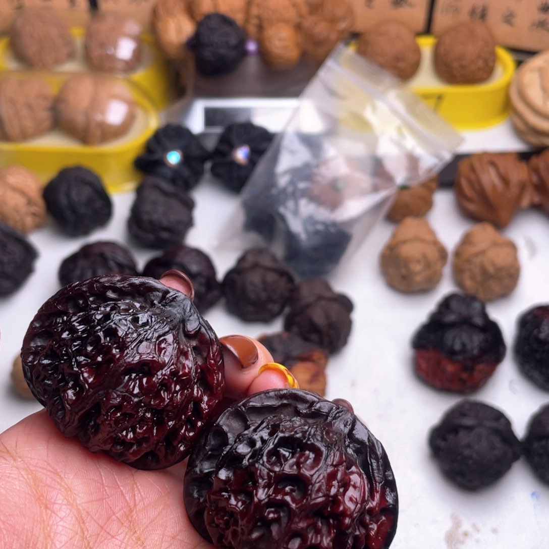 文玩核桃吊坠宫灯3