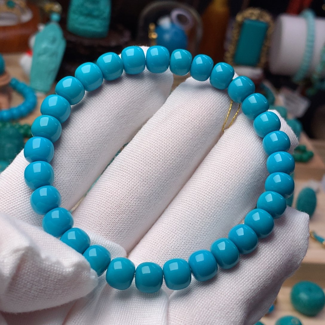 绿松石珠宝奇石未镶嵌