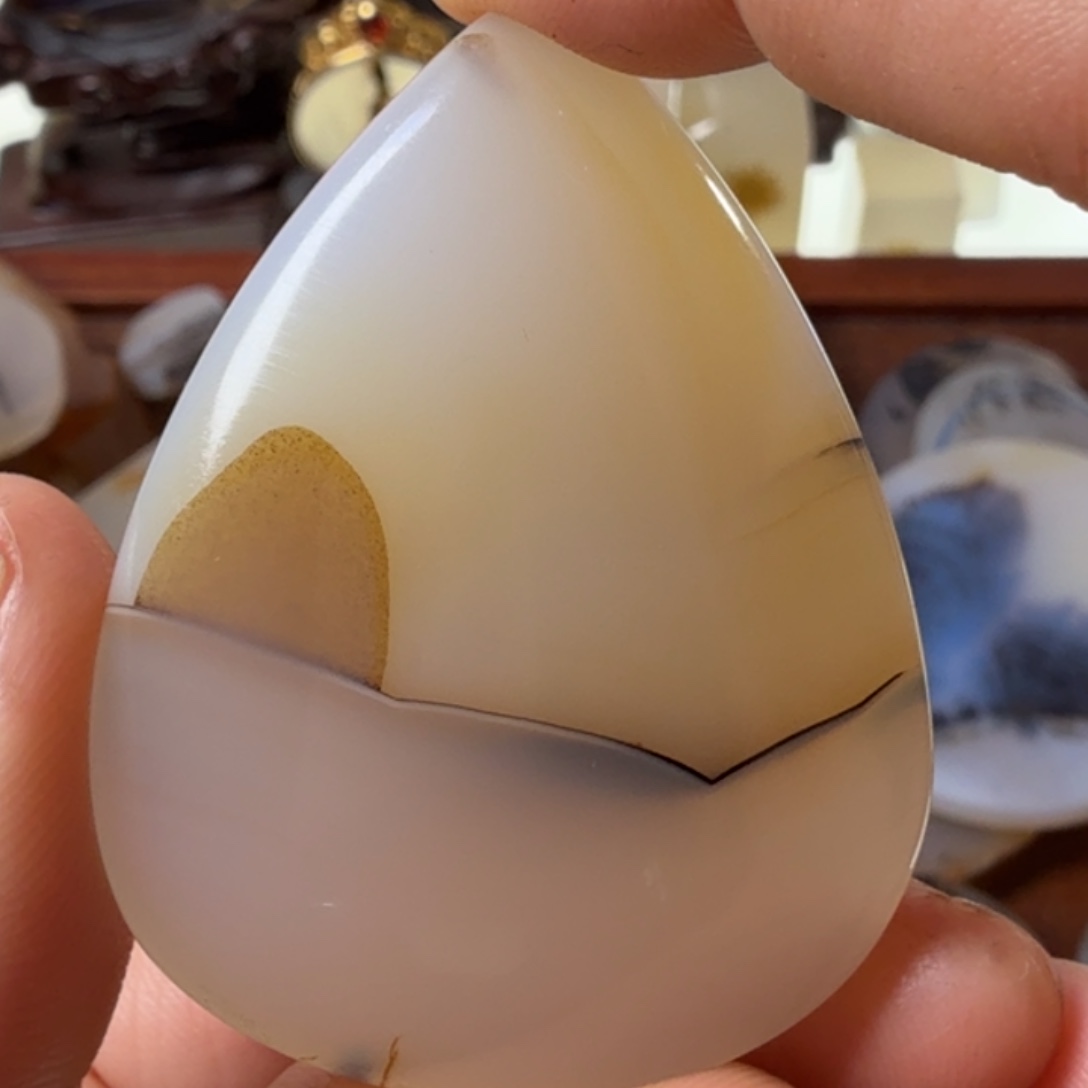 玛瑙/玉髓未镶嵌珠宝半成品