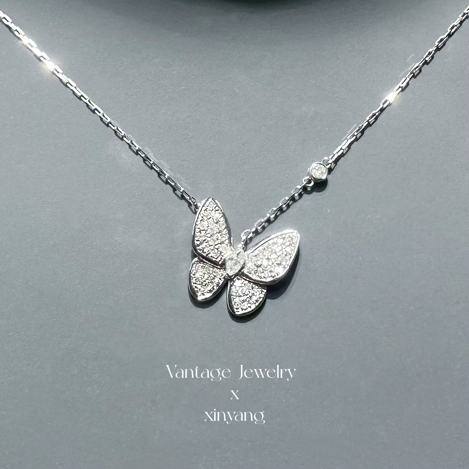 【梵璇高定】0217 重金 马眼蝴蝶项链 ZSXL