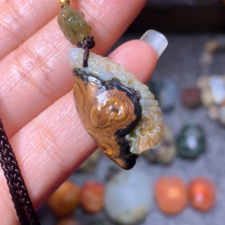 玛瑙/玉髓珠宝半成品未镶嵌