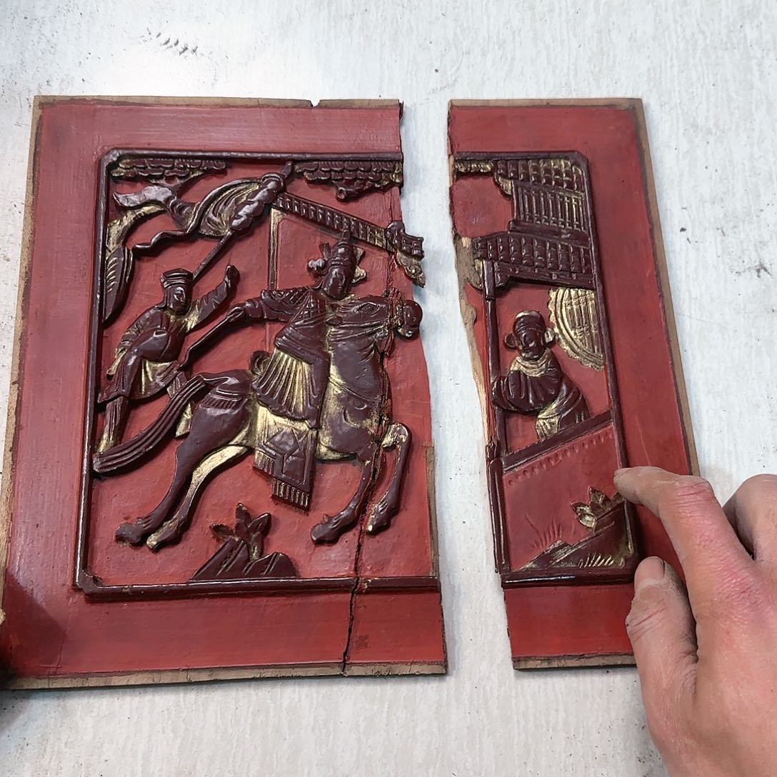 木石*街老木雕艺术的设计师是