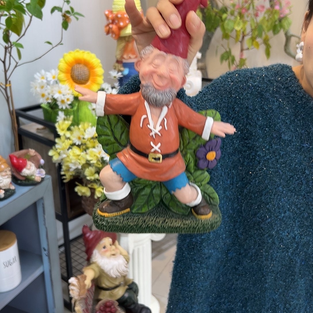 花园摆件红红火火