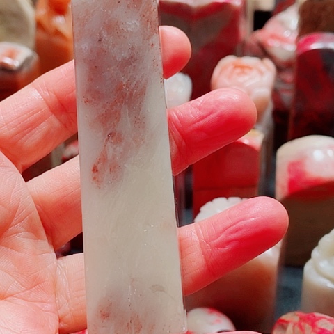 昌化石l****i昌化精品紫云冻石