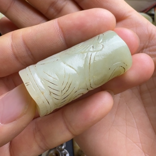 和田玉挂件未镶嵌常****琼