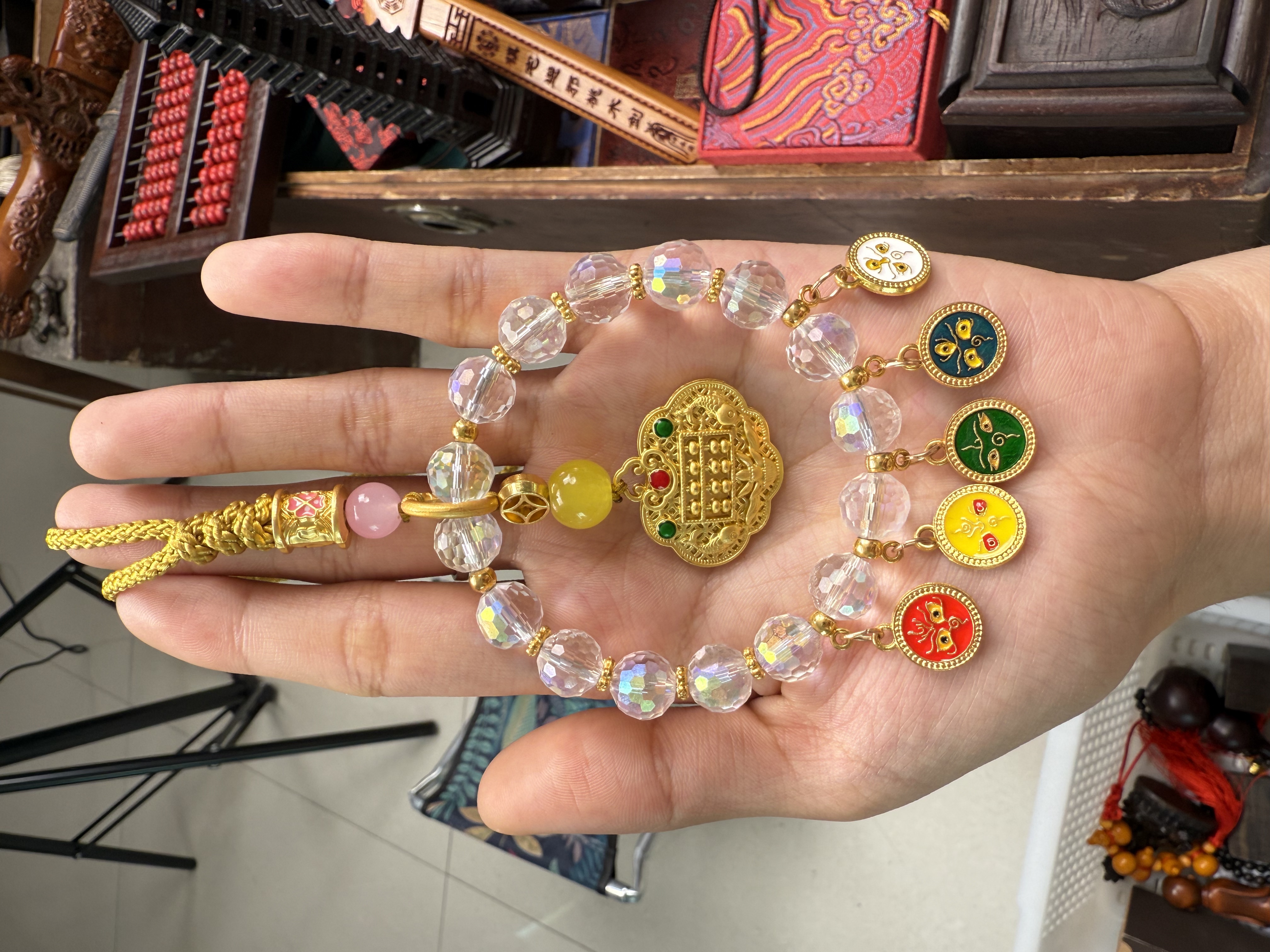 【闪购商品】水晶车挂