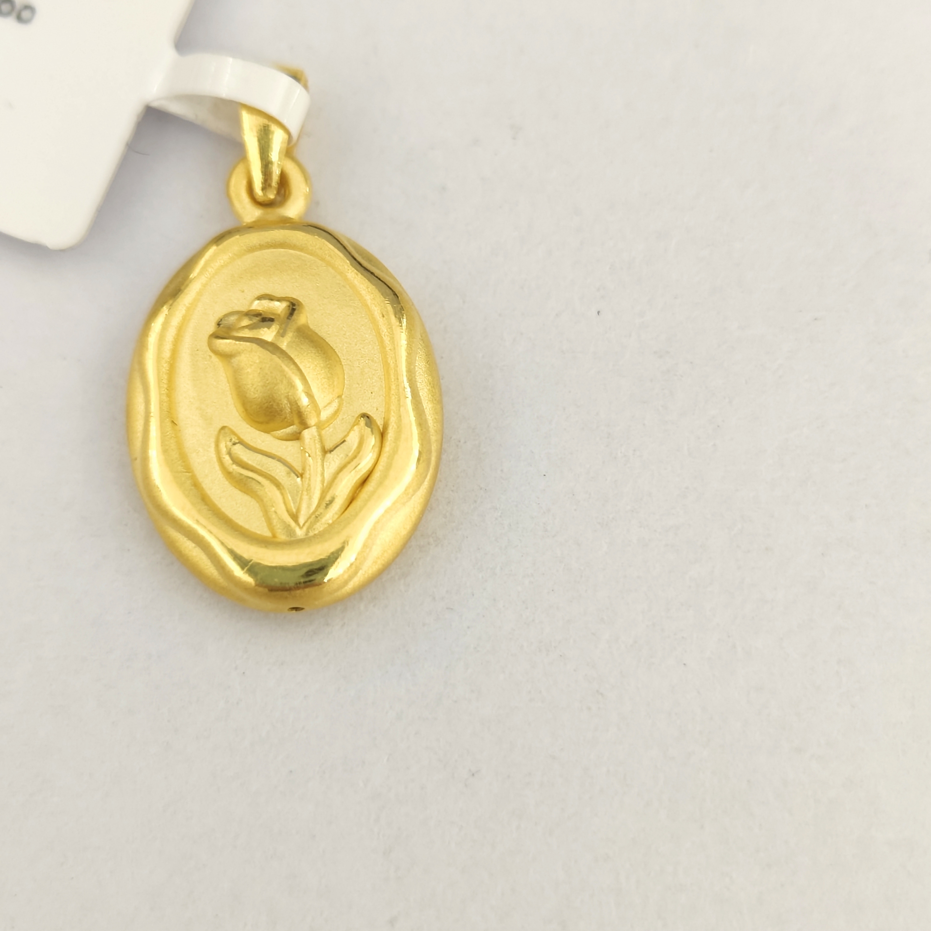 【北北专享】足金999饰品 足金玫瑰牌吊坠1.88 GP