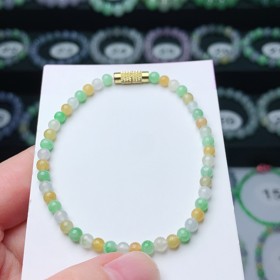 翡翠手链未镶嵌翡翠