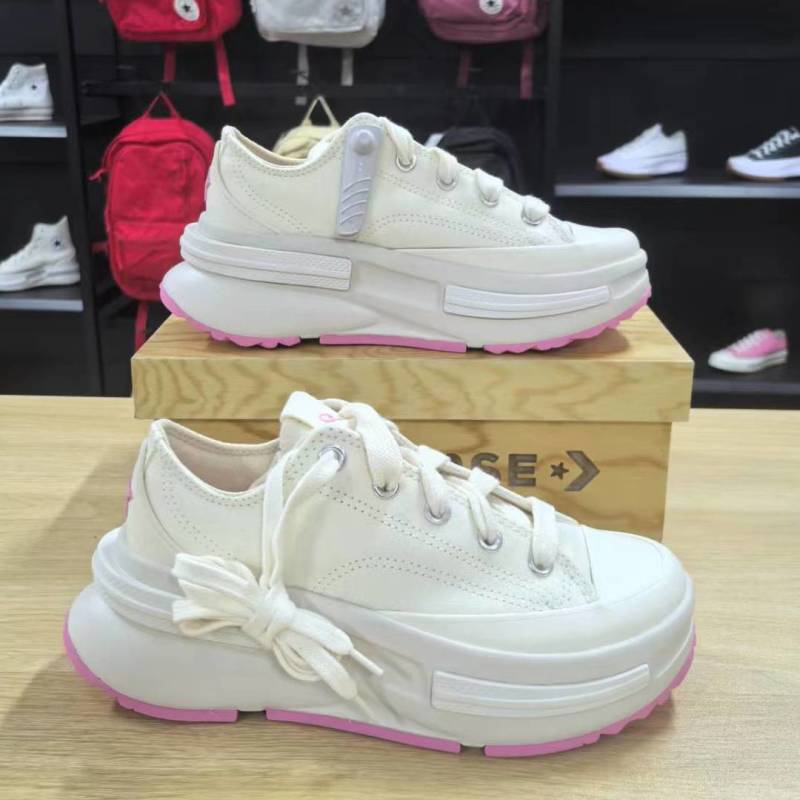 CONVERSE/匡威Run Star厚底夹心增高女生低帮休闲帆布鞋/A11623C
