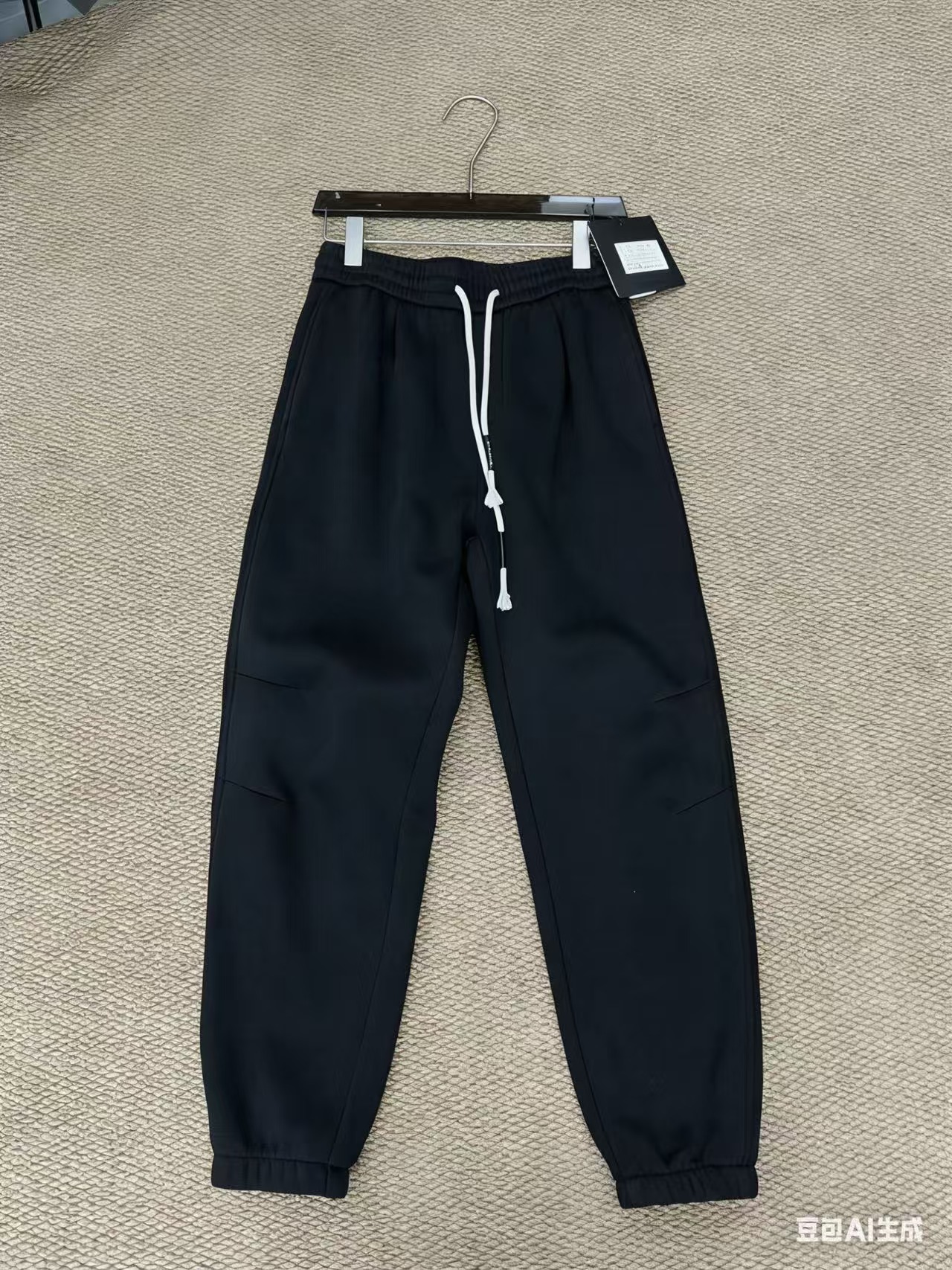 加厚长裤水洗厚款外穿极简风卫裤保暖冬季时尚休闲裤167