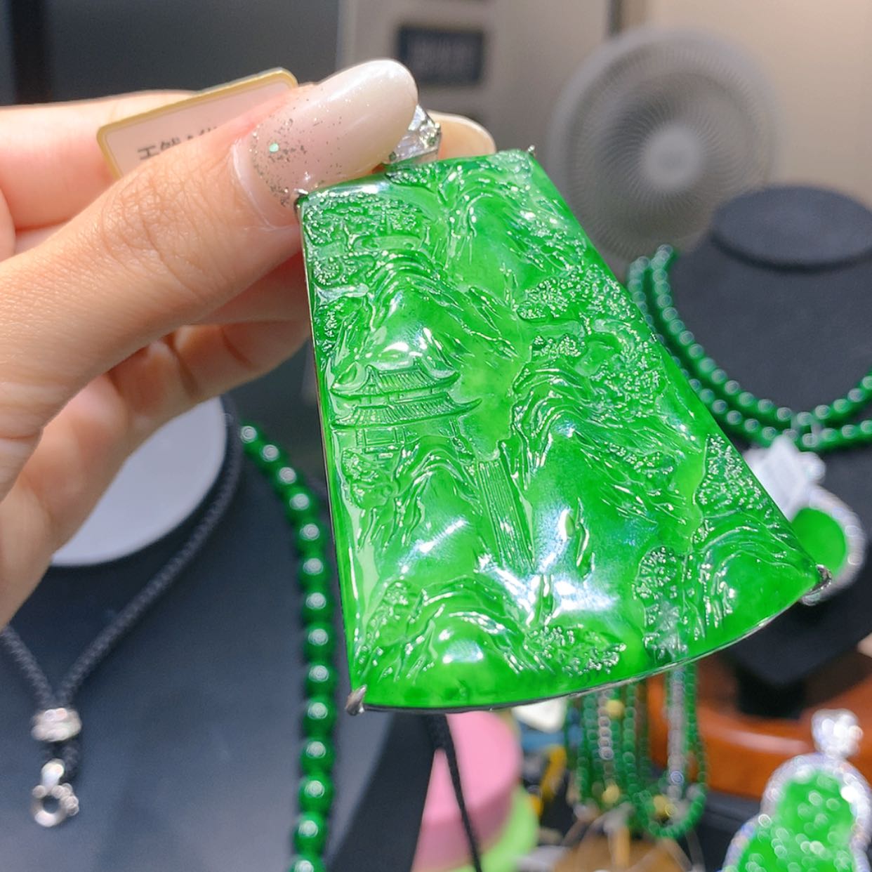 【闪购商品】颈饰未镶嵌翡翠6柒姐