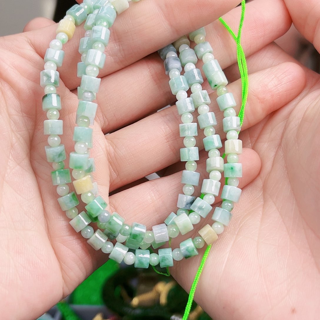 翡翠手链未镶嵌手链