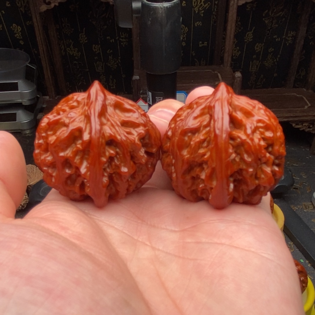 文玩核桃吊坠41火焰马蹄