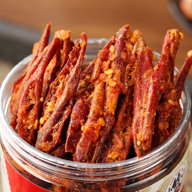 贵州特产香酥辣香辣脆瓶炸辣椒干零食香辣酥香脆辣椒