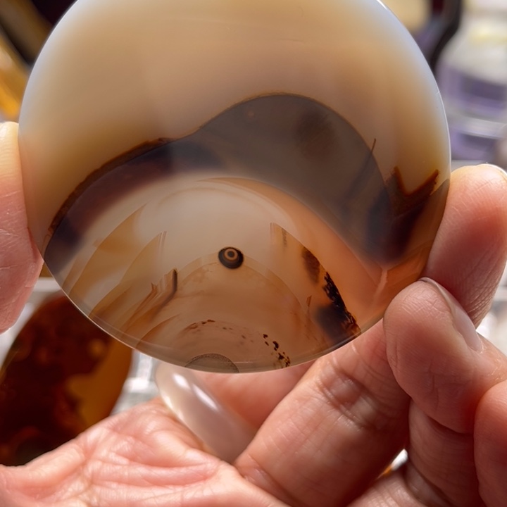 玛瑙/玉髓未镶嵌吊坠(不含链)