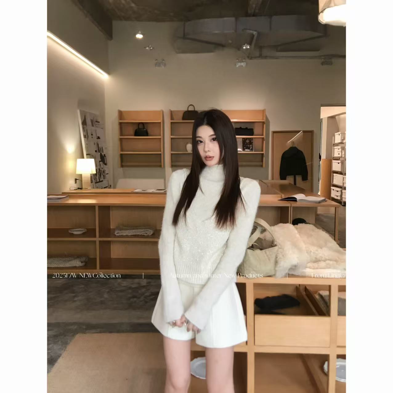 【林千入·椰椰奶糕】新款气质高级显瘦百搭温柔优雅简约时尚套装