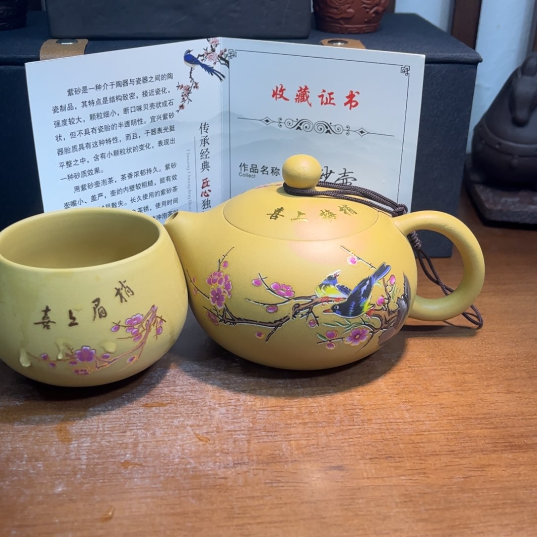 盖碗紫砂壶泡茶的