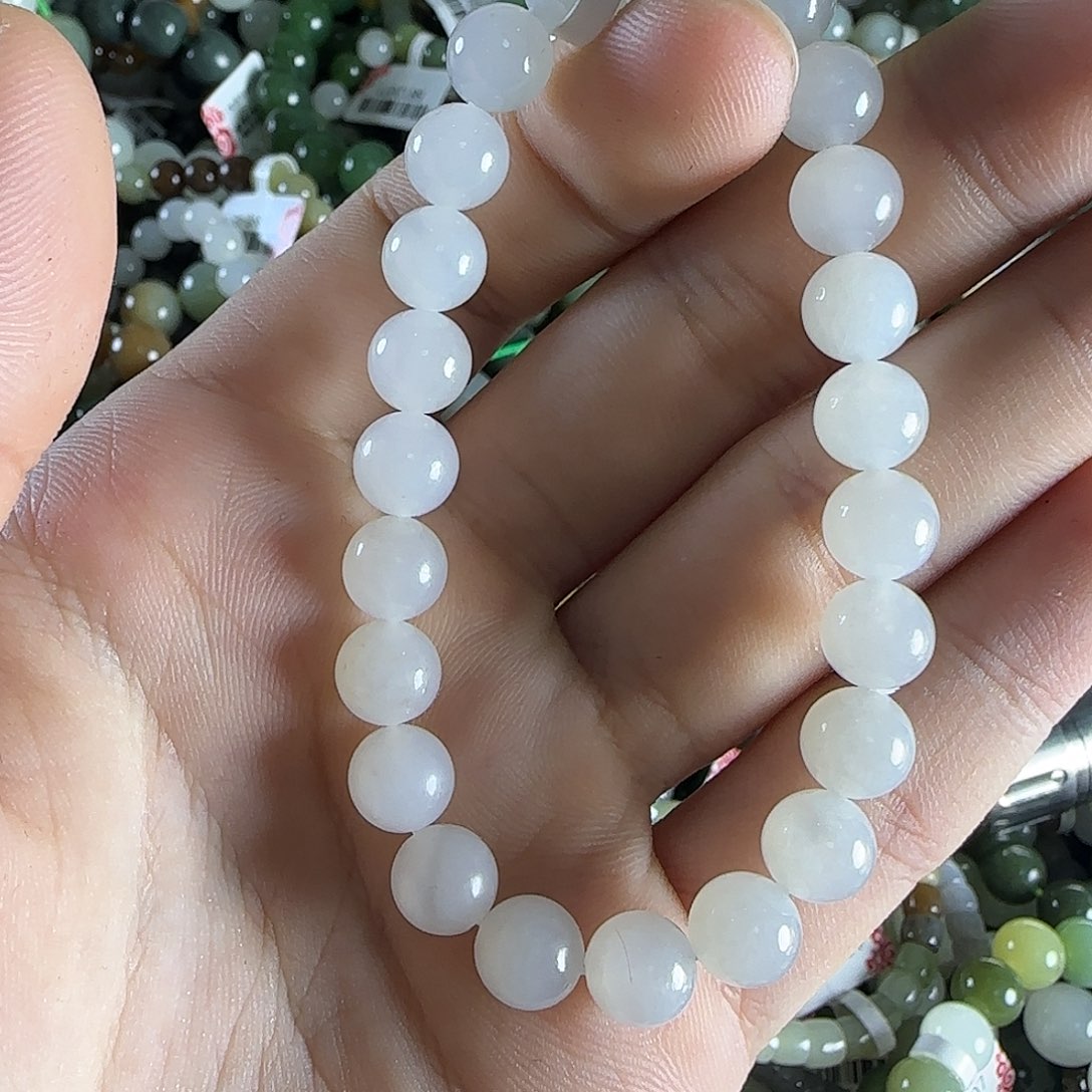 和田玉手链未镶嵌83