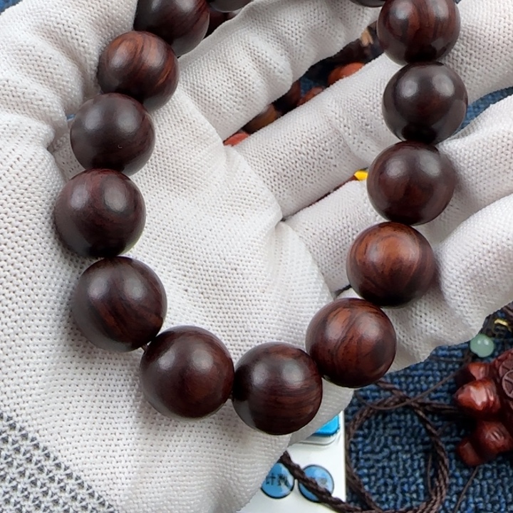 释***道降真香海南红将花梨公1.5单圈福利