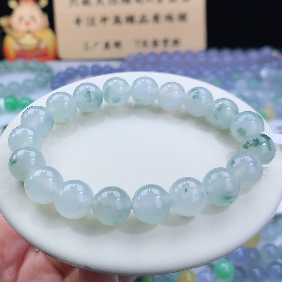 翡翠手链未镶嵌卡10
