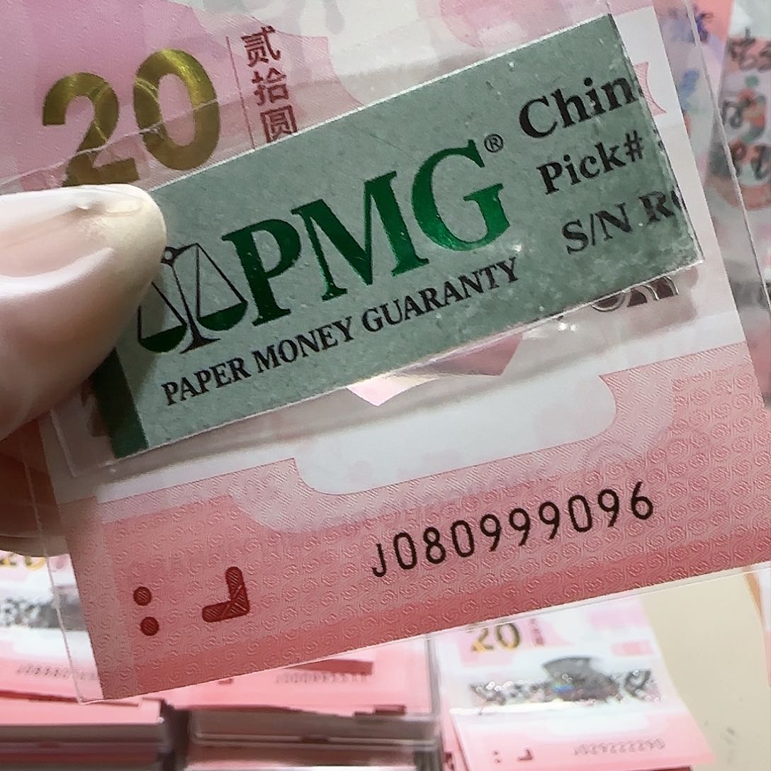 纸080999096。。。。豹子身圆圆包PMG67分