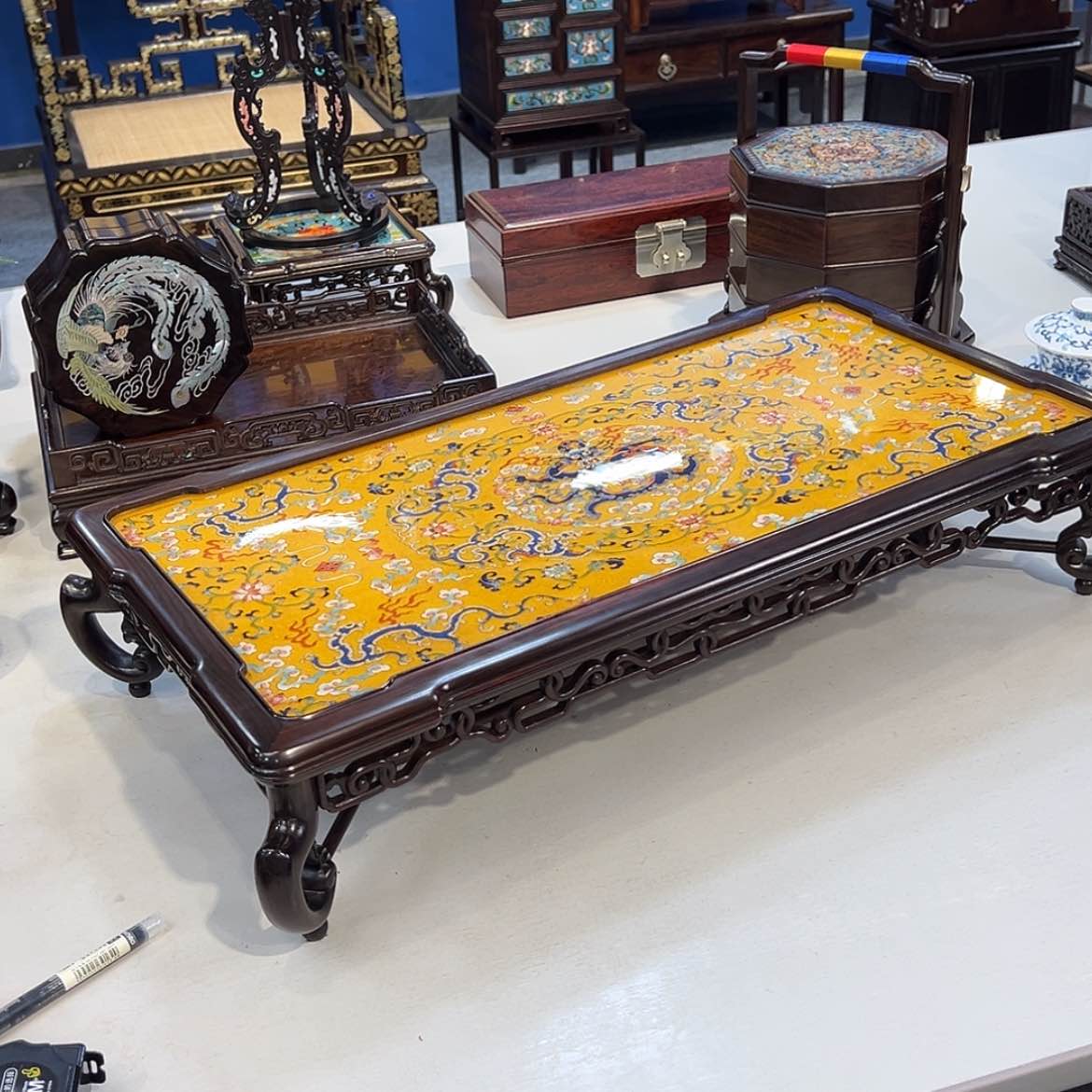 【闪购商品】红酸枝木类成套家具底座