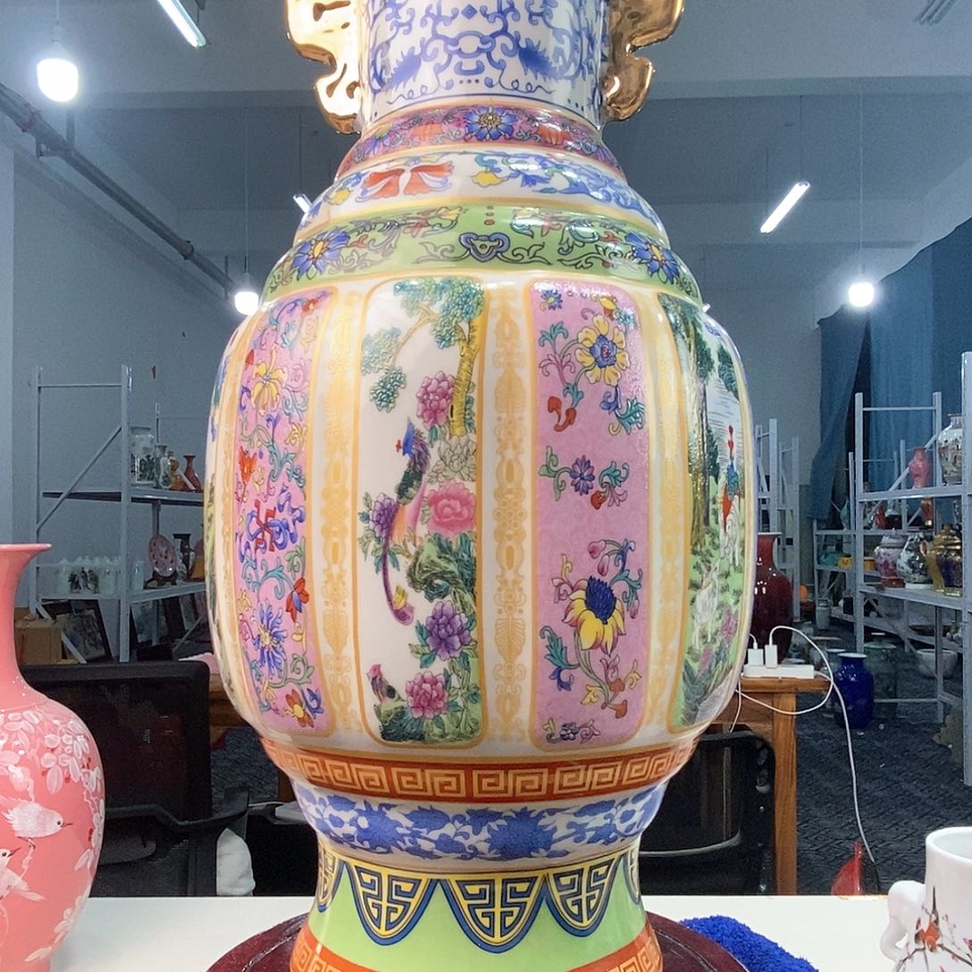 景德镇陶瓷花瓶摆件