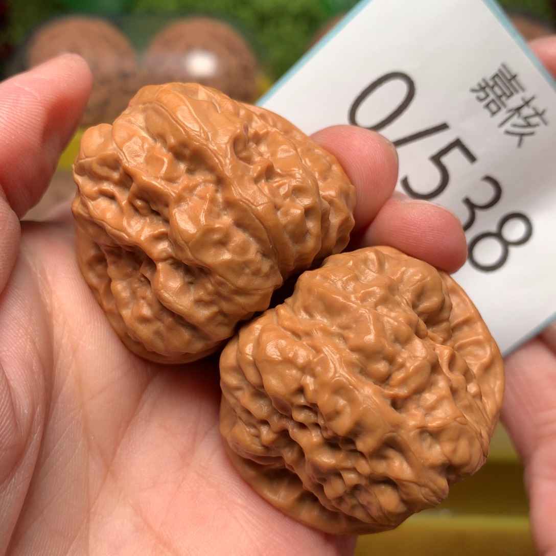 文玩核桃把件毕毕业肌肉开背蛙40