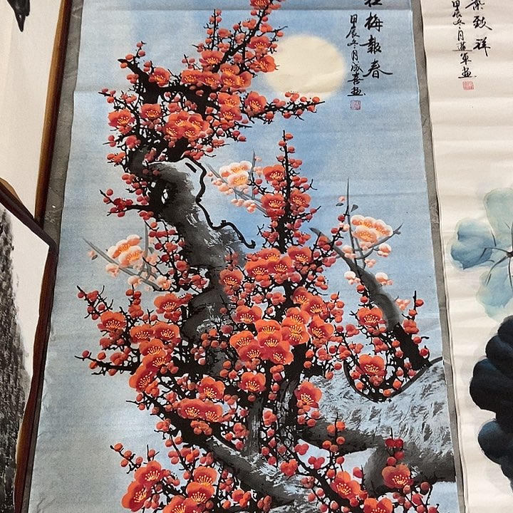 三个张画廊直播间！