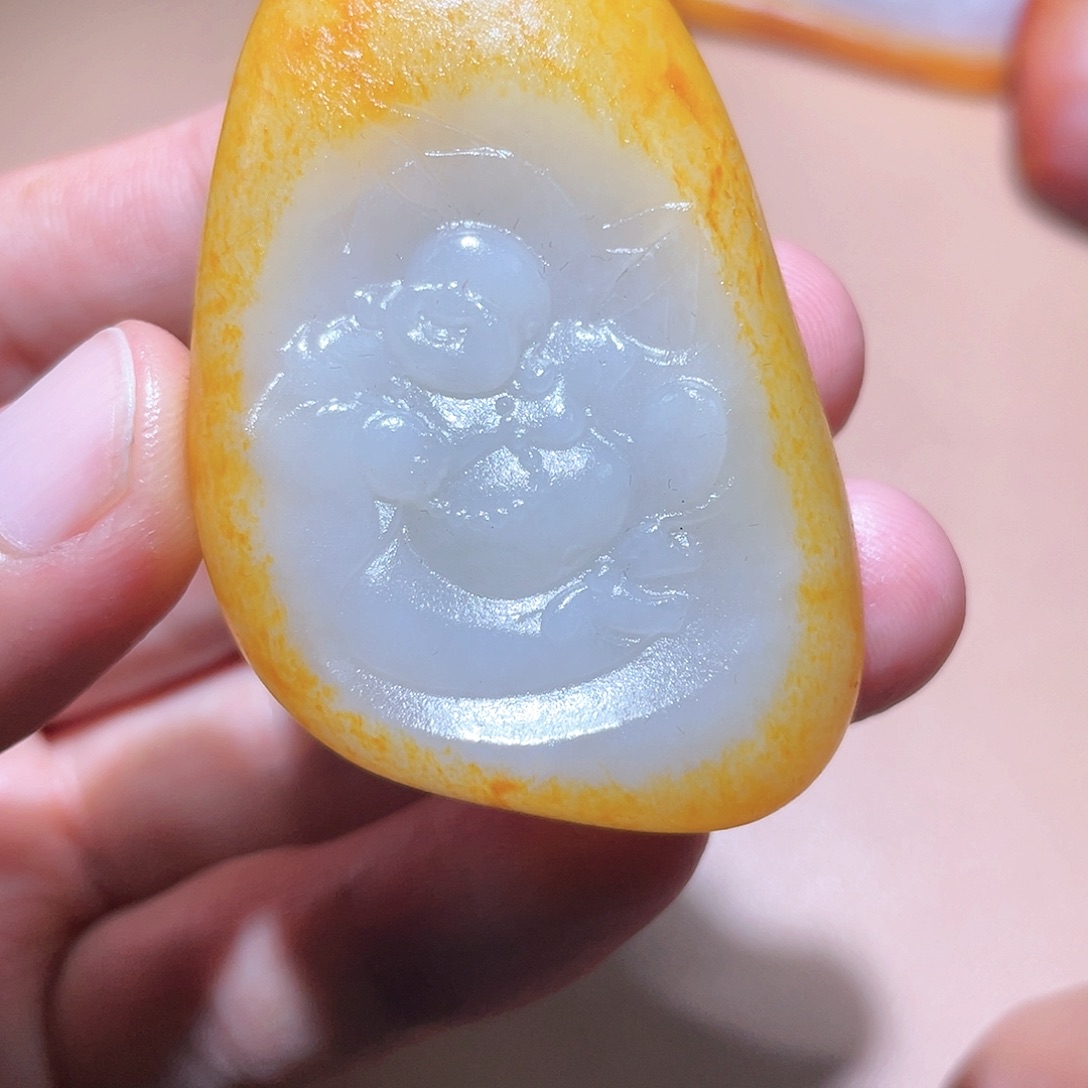 和田玉颈饰未镶嵌A7