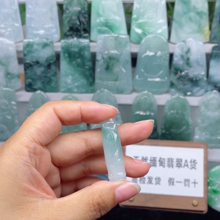 颈饰未镶嵌翡翠竹节