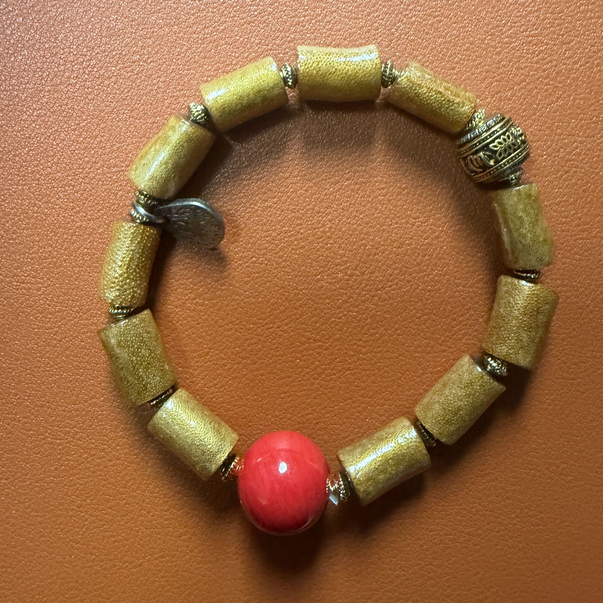 【老佛爷】3380-红色宝贝diy手串