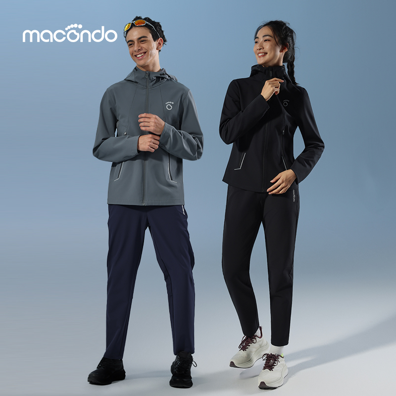 原创单品｜马孔多软壳外套5代+软壳裤3代运动跑步套装