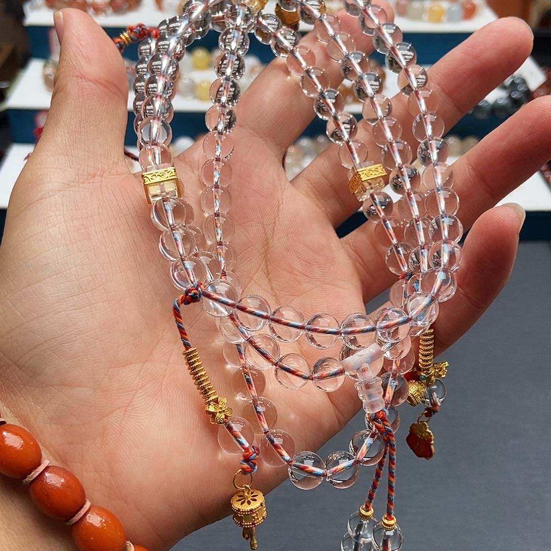 手链水晶银S925镶嵌水晶8.5