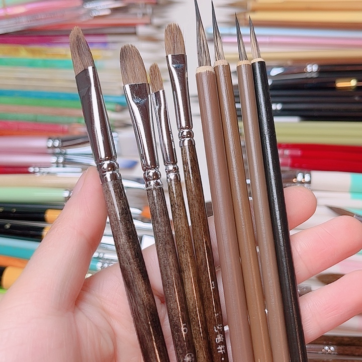 艺笔轩画笔组合8支