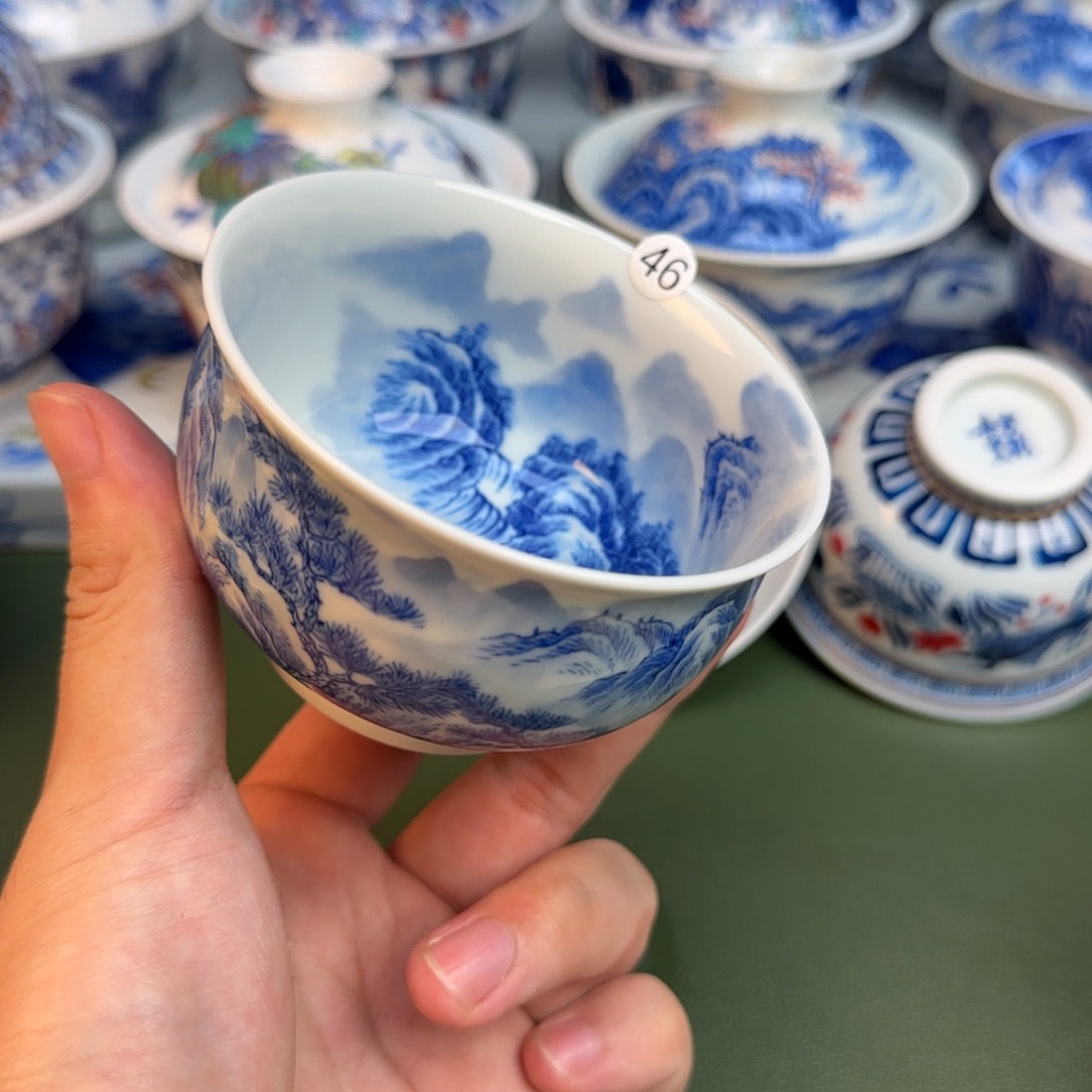 彦祖纯手工手绘茶具46