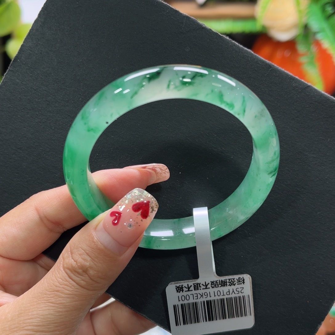 石英质玉手镯未镶嵌小*子➕周周54