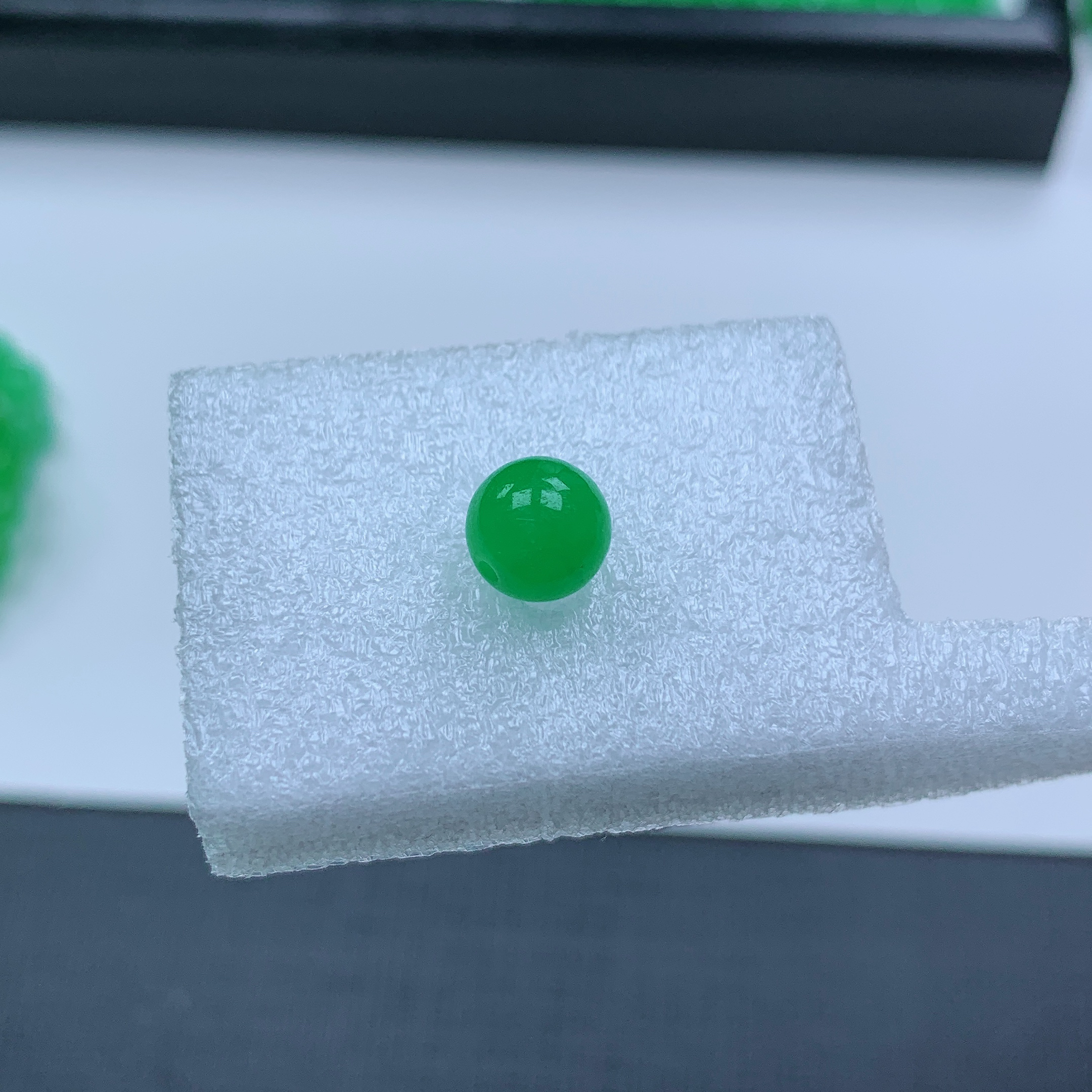 正品缅A散珠批发卡7玉珠 保天然单珠价格（多样性发其一）