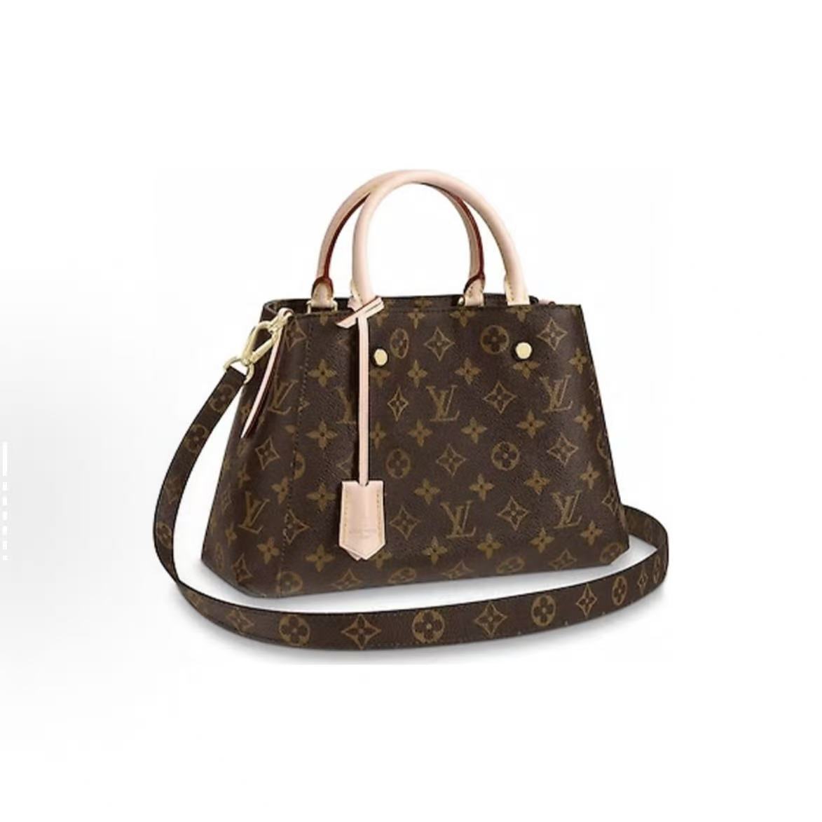 95新 LouisVuitton/路易威登  【诗诗】蒙田bb包/BG22003570