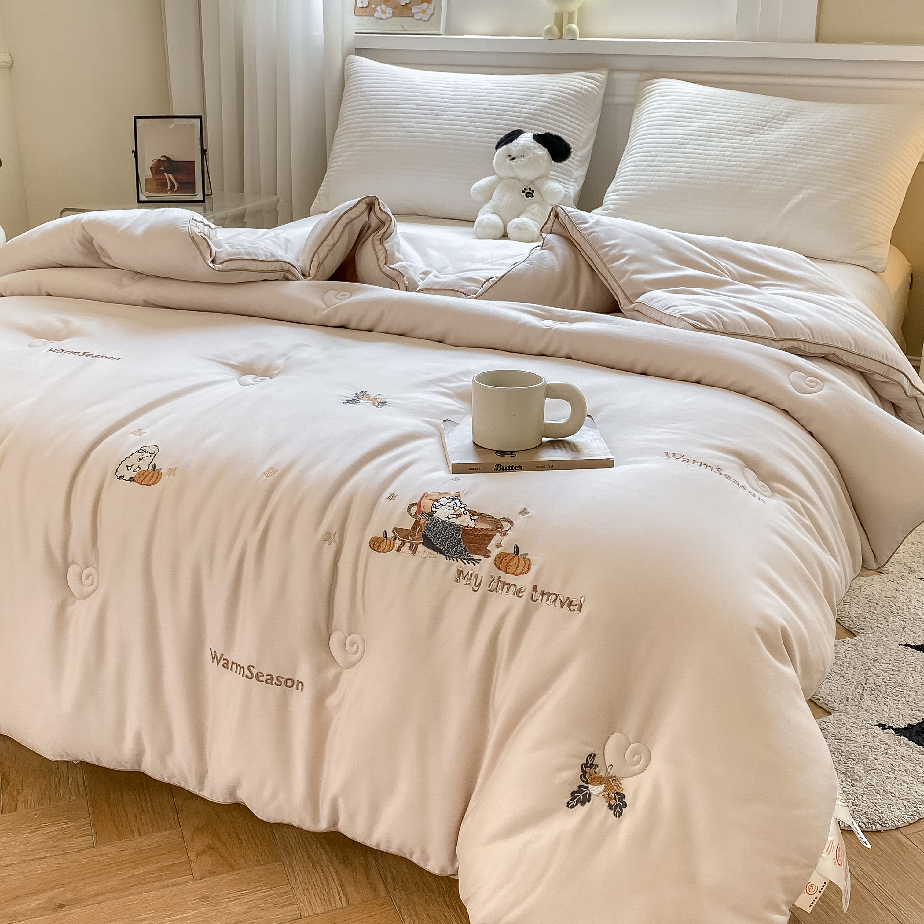 小赖家【暖阳羊冬被】 亲肤 加厚 柔软绣花