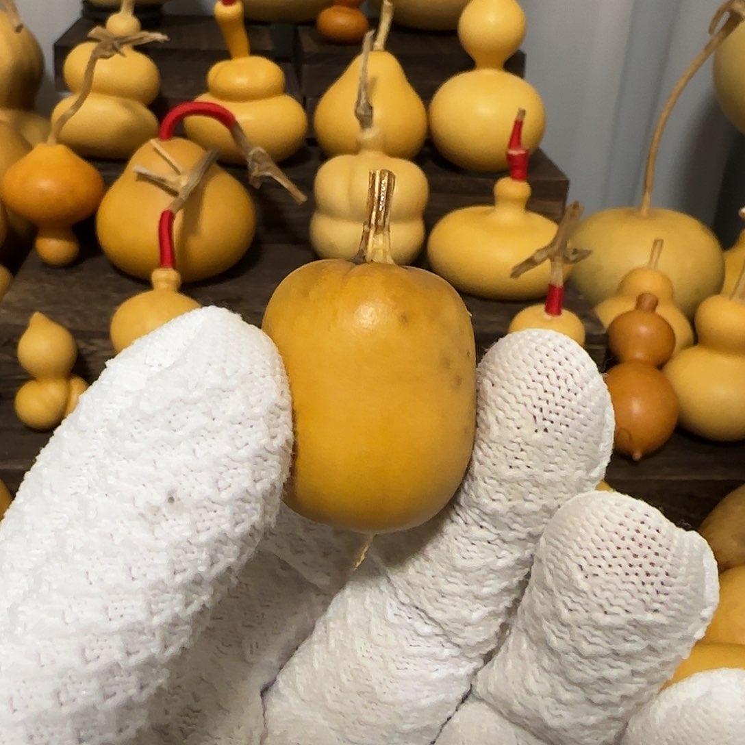 小土豆葫芦手把件