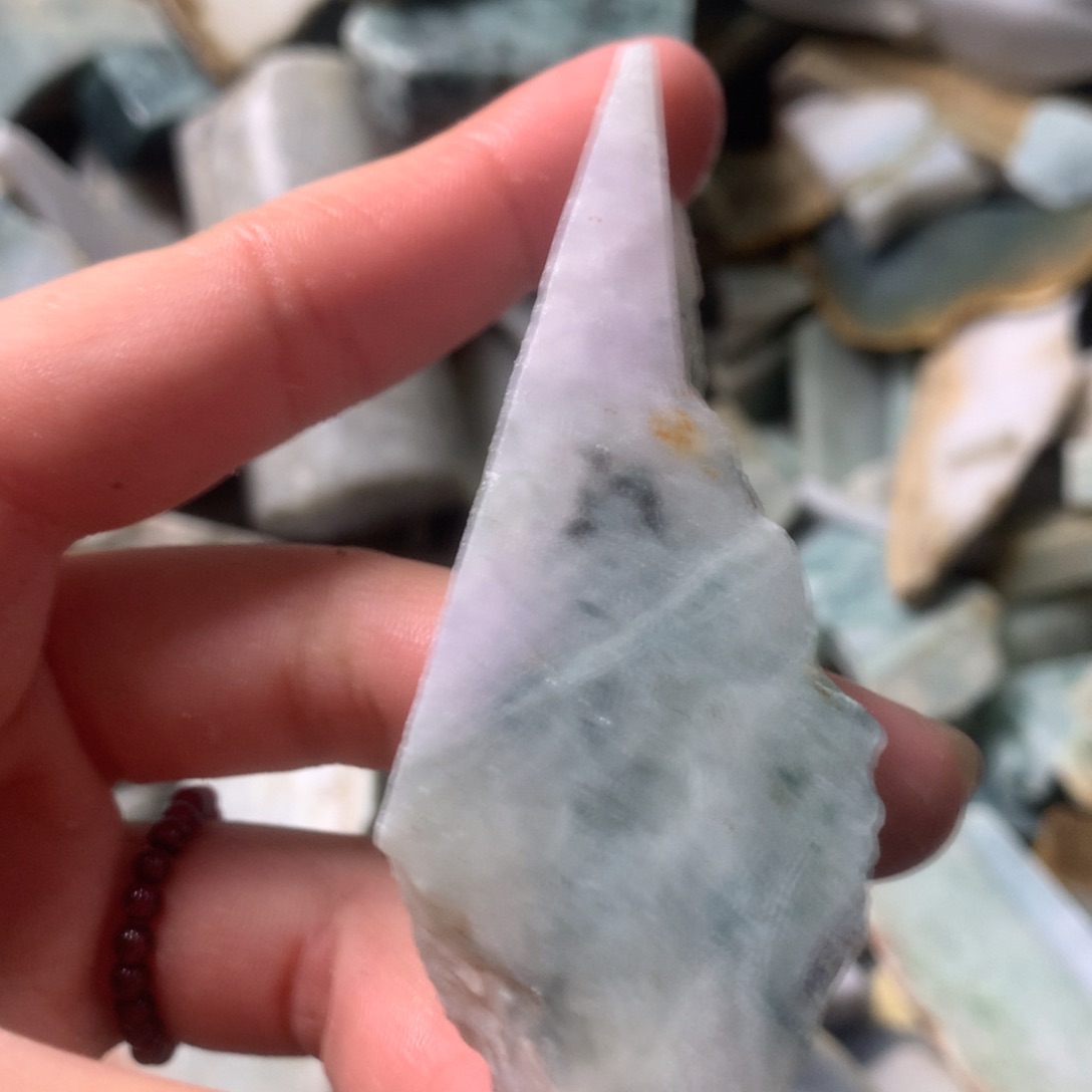 翡翠颈饰未镶嵌缅甸翡翠