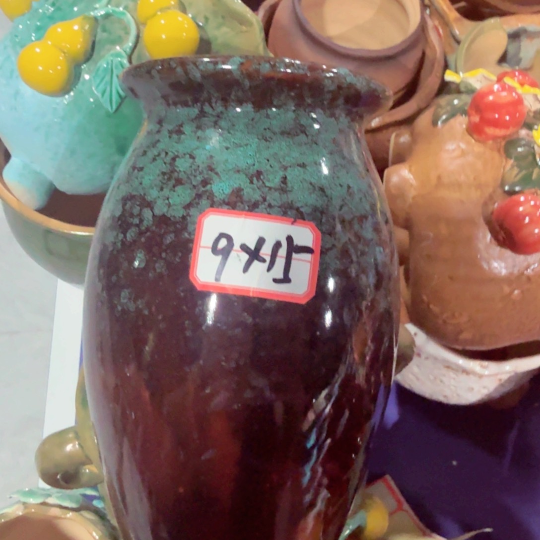 紫砂花盆粗陶盆醋