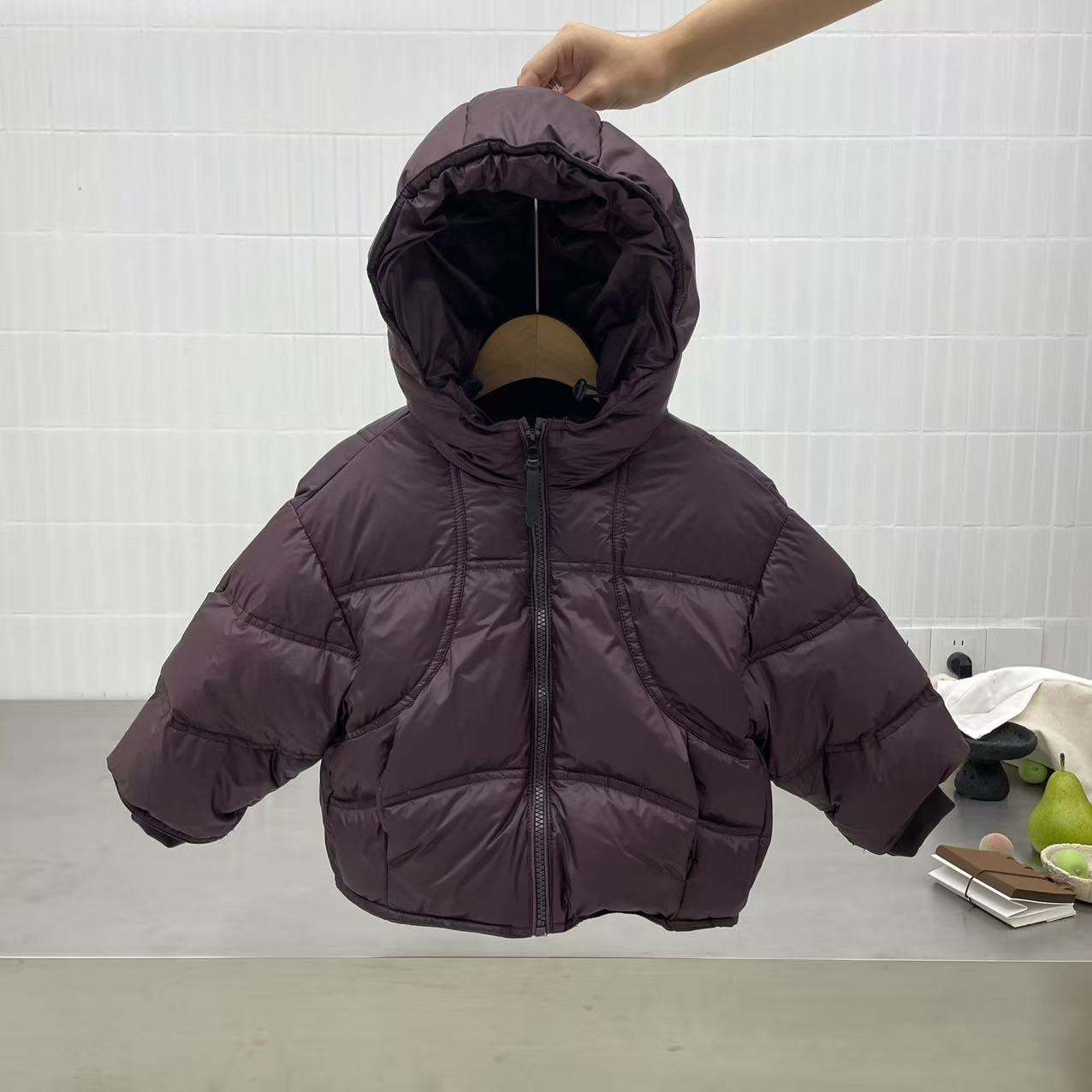 2025新款中小童 童装  时尚休闲连帽羽绒服TXB25843