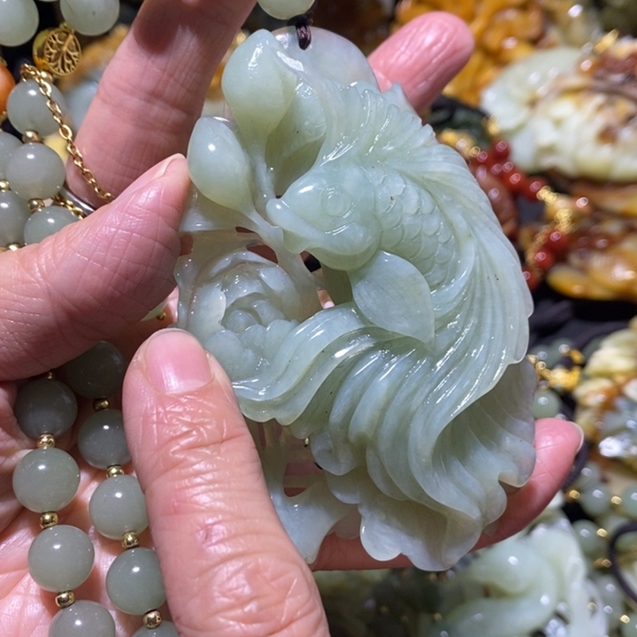 岫玉岫玉吊坠未镶嵌