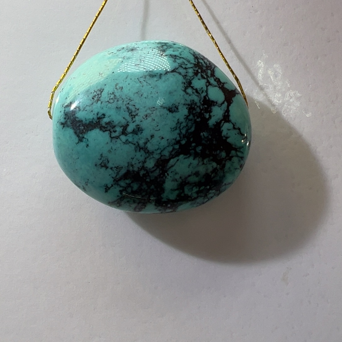 绿松石未镶嵌挂件