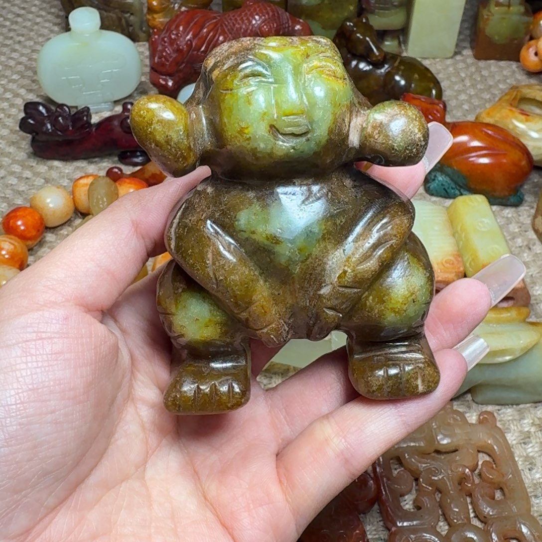 白玉菩提吊坠挂件