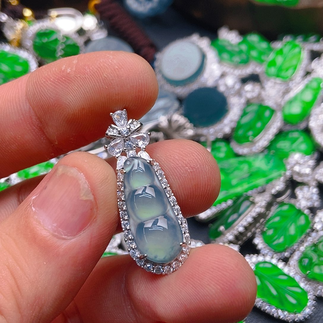 翡翠吊坠(不含链)未镶嵌334吊坠