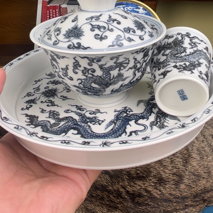 景德镇纯手工陶瓷瑕